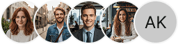 Investor profile avatars on a Bondarity trading review block